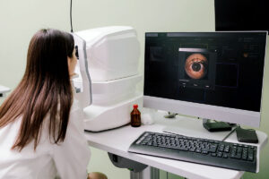 Anterior segment imaging used alongside IOP monitoring for glaucoma