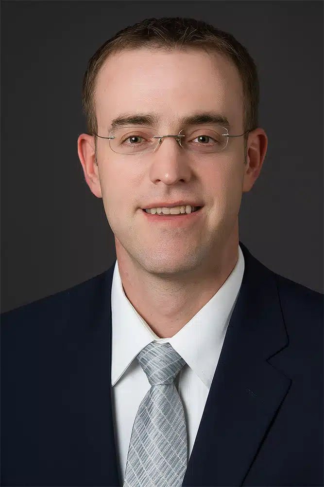 Photo portrait of Dr. Tanner Tyson, OD