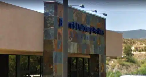 Exterior photo of our Barnet Dulaney Perkins Eye Center building in Globe, AZ.